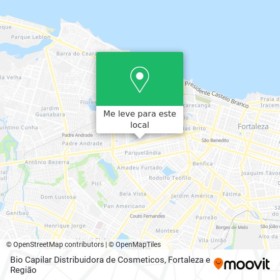 Bio Capilar Distribuidora de Cosmeticos mapa
