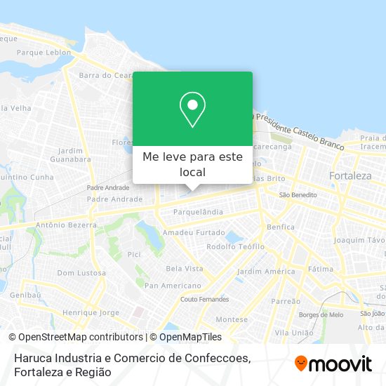 Haruca Industria e Comercio de Confeccoes mapa