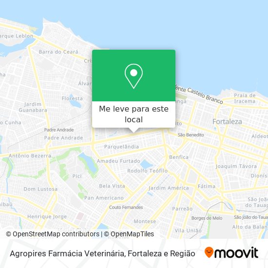 Agropires Farmácia Veterinária mapa