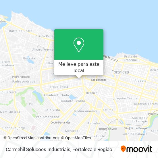 Carmehil Solucoes Industriais mapa