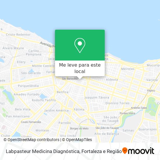 Labpasteur Medicina Diagnóstica mapa