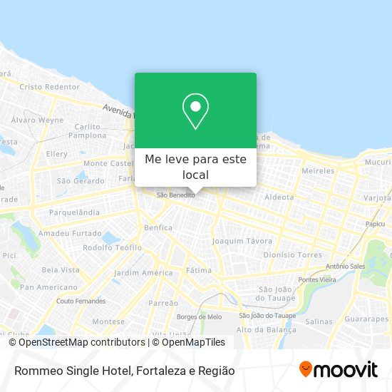 Rommeo Single Hotel mapa