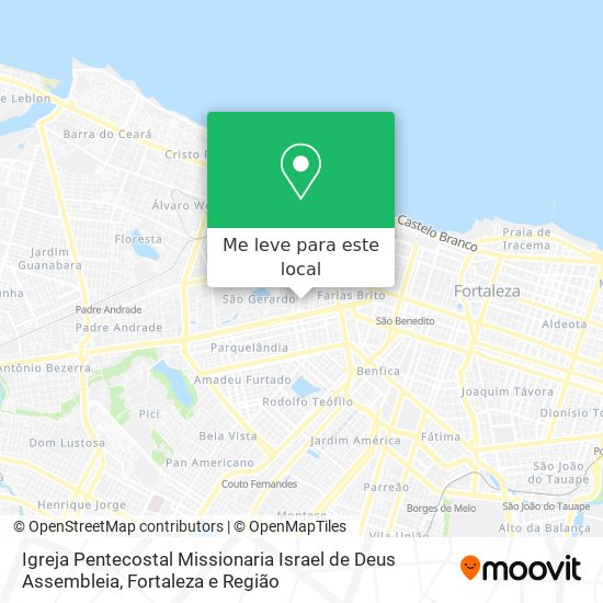 Igreja Pentecostal Missionaria Israel de Deus Assembleia mapa