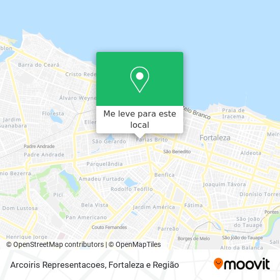 Arcoiris Representacoes mapa