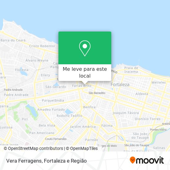 Vera Ferragens mapa