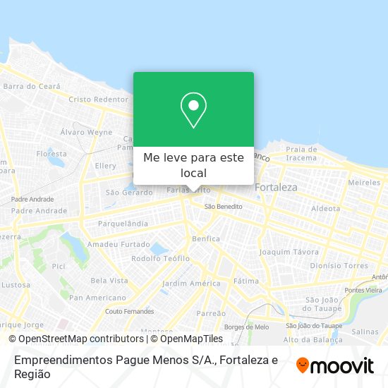 Empreendimentos Pague Menos S / A. mapa