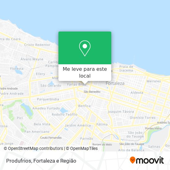 Produfrios mapa
