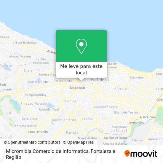 Micromidia Comercio de Informatica mapa