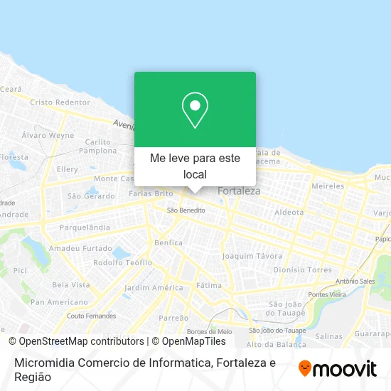 Micromidia Comercio de Informatica mapa
