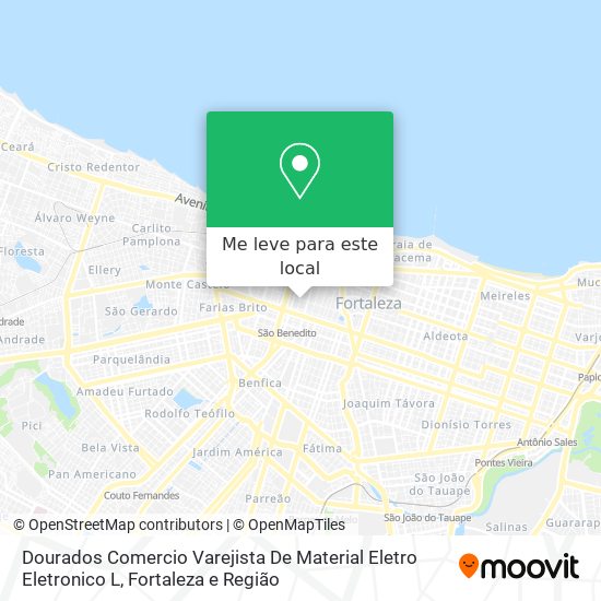 Dourados Comercio Varejista De Material Eletro Eletronico L mapa