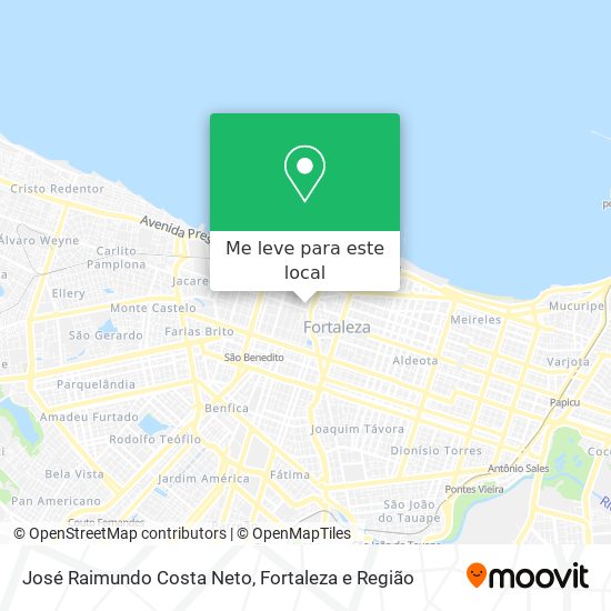 José Raimundo Costa Neto mapa