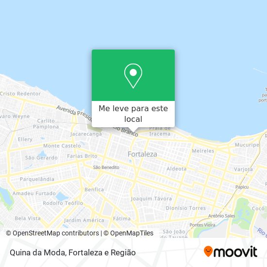 Quina da Moda mapa