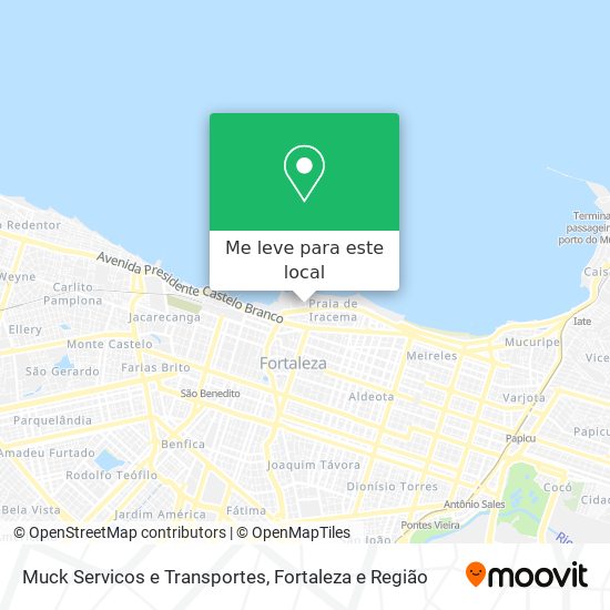 Muck Servicos e Transportes mapa
