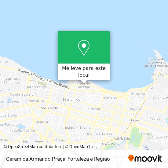 Ceramica Armando Praça mapa