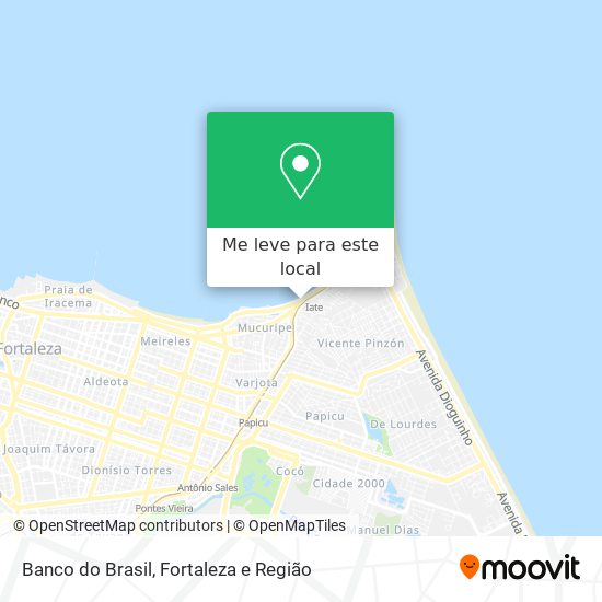 Banco do Brasil mapa