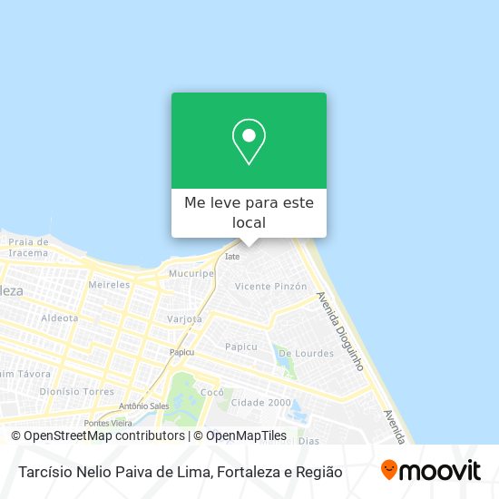 Tarcísio Nelio Paiva de Lima mapa