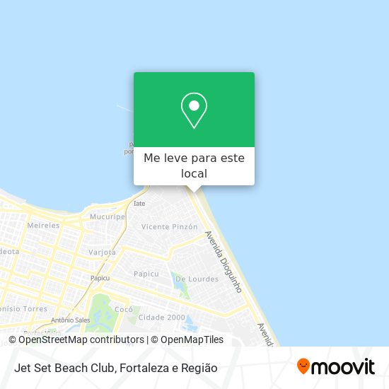 Jet Set Beach Club mapa