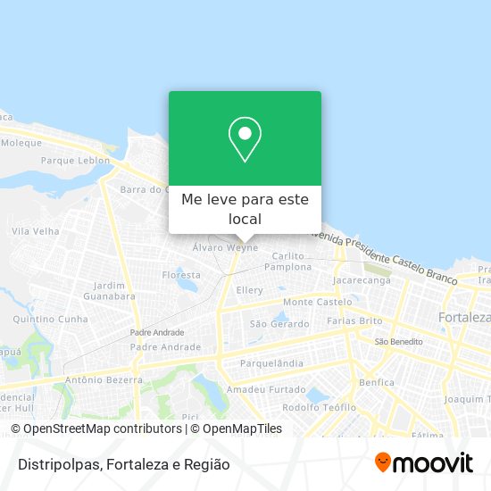 Distripolpas mapa