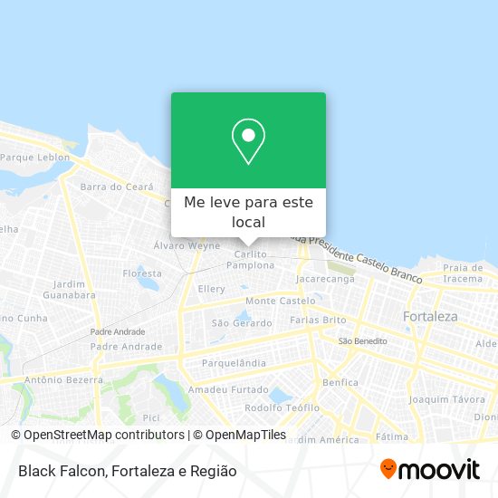 Black Falcon mapa