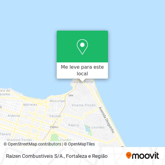 Raízen Combustíveis S/A. mapa