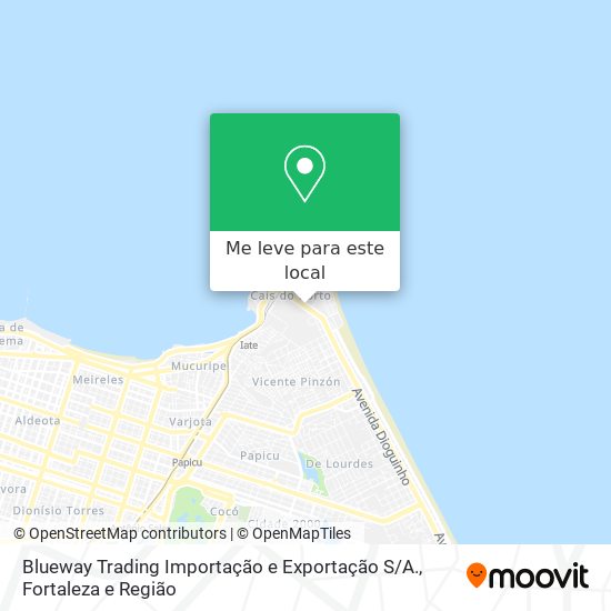 Blueway Trading Importação e Exportação S / A. mapa