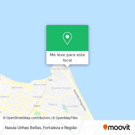 Naiula Unhas Bellas mapa