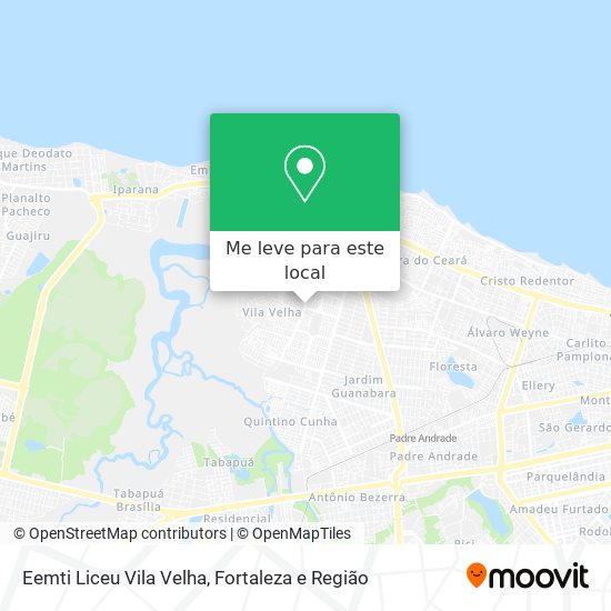 Eemti Liceu Vila Velha mapa