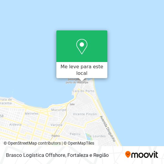 Brasco Logística Offshore mapa