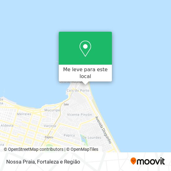 Nossa Praia mapa