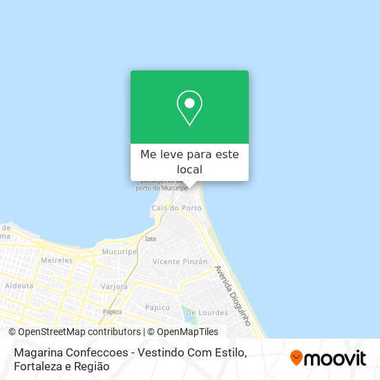 Magarina Confeccoes - Vestindo Com Estilo mapa