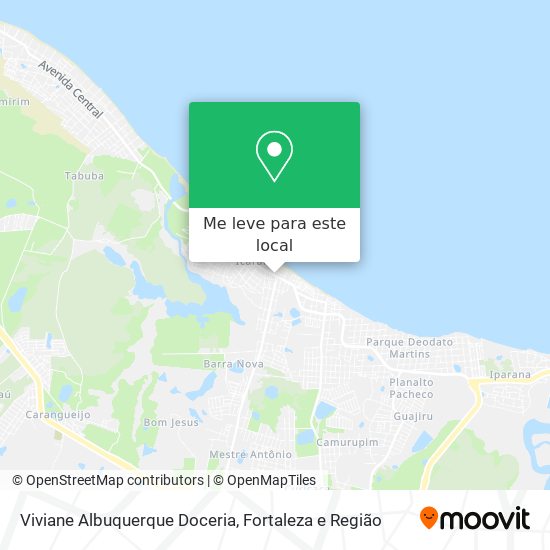 Viviane Albuquerque Doceria mapa