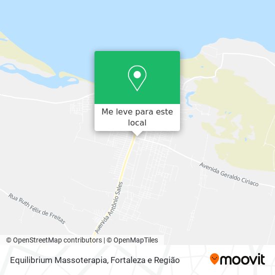 Equilibrium Massoterapia mapa