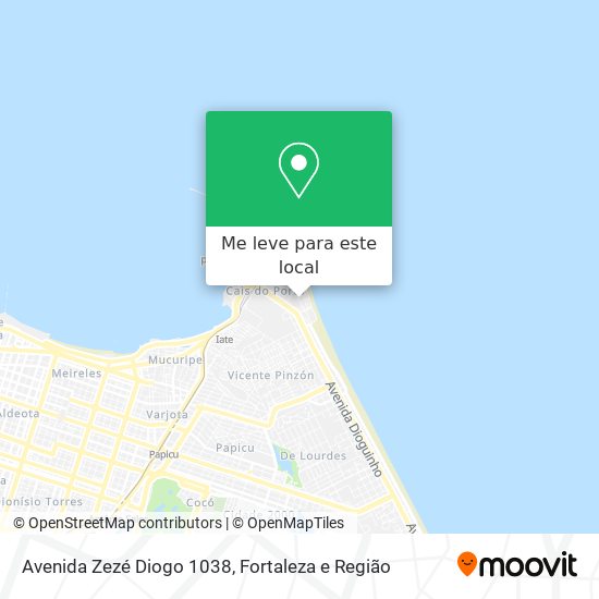 Avenida Zezé Diogo 1038 mapa