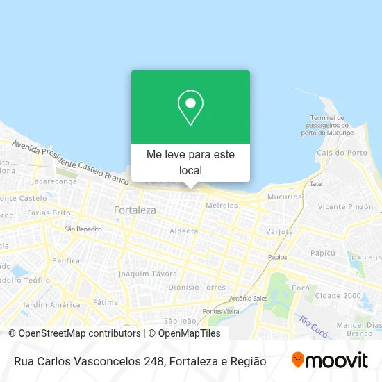 Rua Carlos Vasconcelos 248 mapa