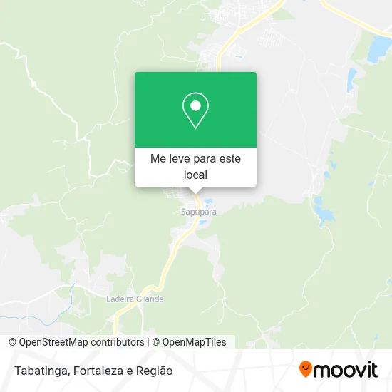 Tabatinga mapa