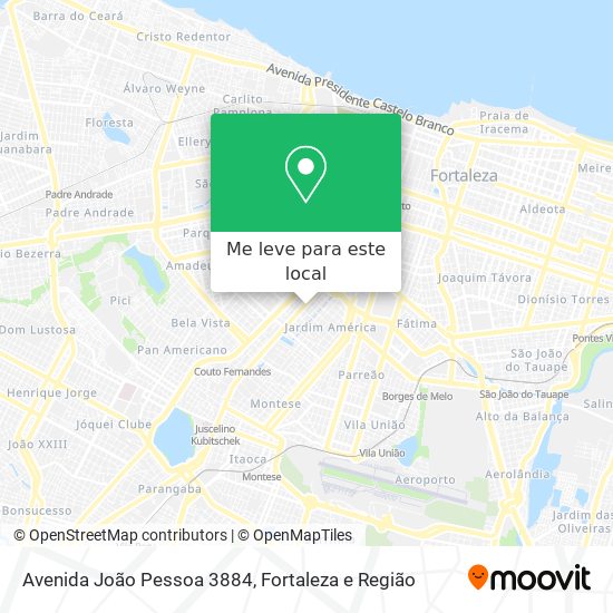 Avenida João Pessoa 3884 mapa