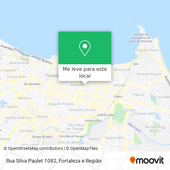 Rua Silva Paulet 1082 mapa