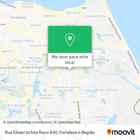 Rua Eliseu Uchôa Beco 600 mapa