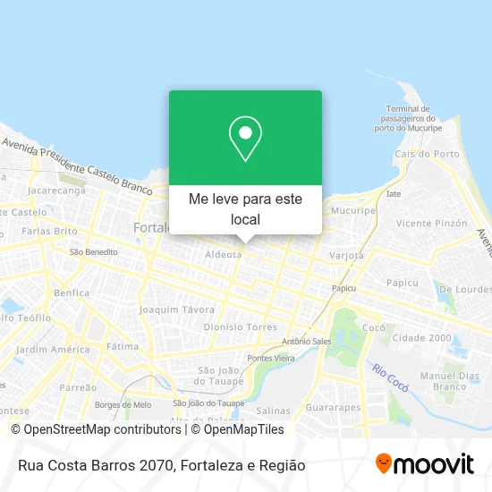 Rua Costa Barros 2070 mapa