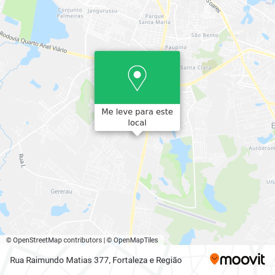 Rua Raimundo Matias 377 mapa