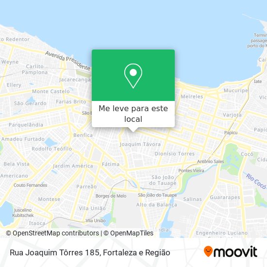 Rua Joaquim Tôrres 185 mapa
