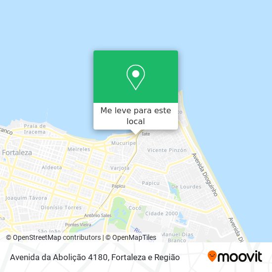 Avenida da Abolição 4180 mapa