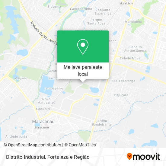 Distrito Industrial mapa