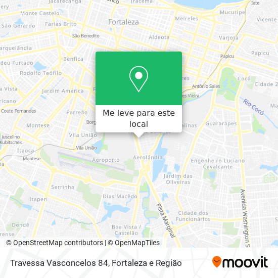 Travessa Vasconcelos 84 mapa