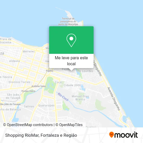 Shopping RioMar mapa