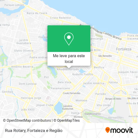 Rua Rotary mapa