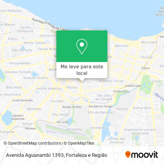 Avenida Aguanambi 1393 mapa