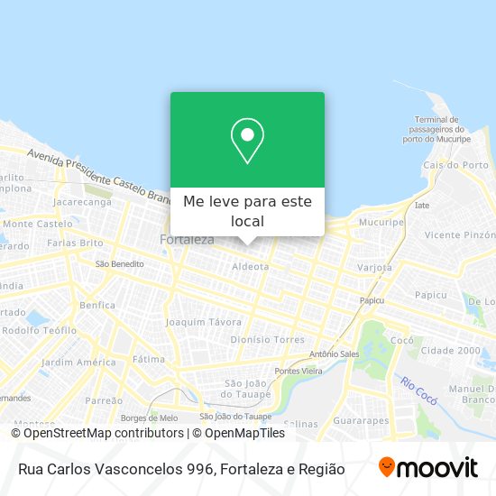 Rua Carlos Vasconcelos 996 mapa