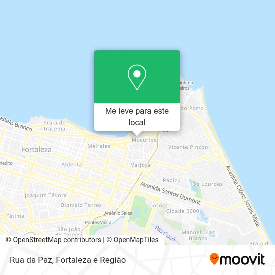 Rua da Paz mapa