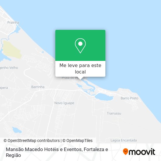 Mansão Macedo Hotéis e Eventos mapa